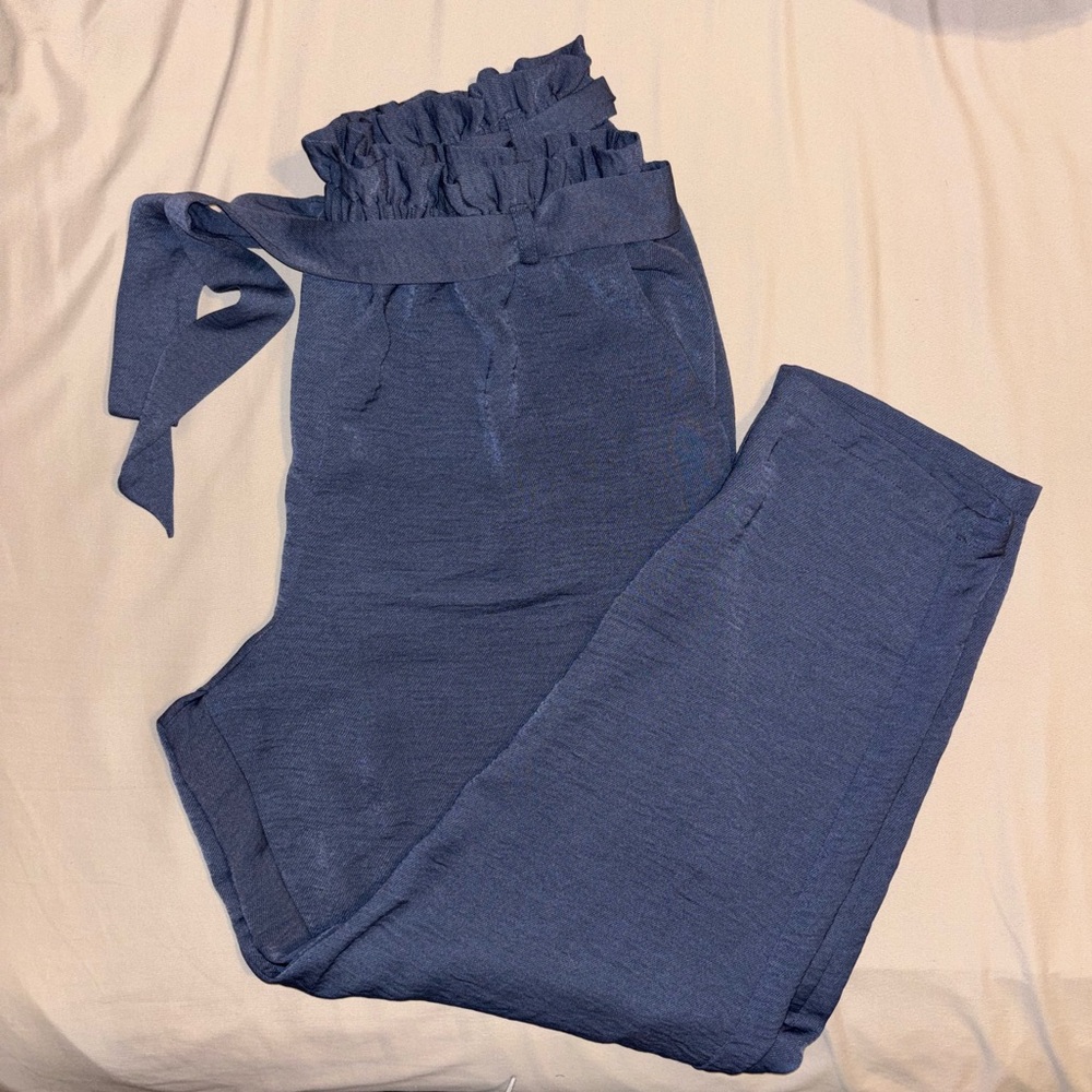 BCX - Paperbag-Waist Ankle Pants